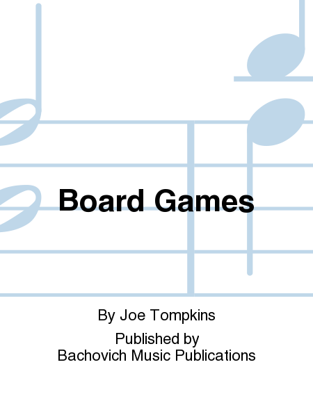 Board Games for 3 percussionists on wooden boards