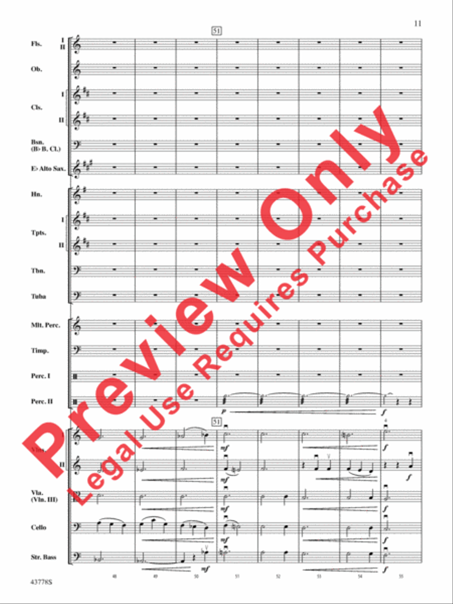 Godzilla Full Orchestra scores gallery preview page 31