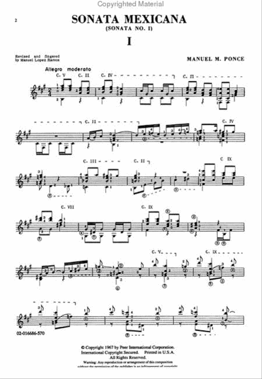 Sonata Mexicana Chamber Music scores gallery preview page 2