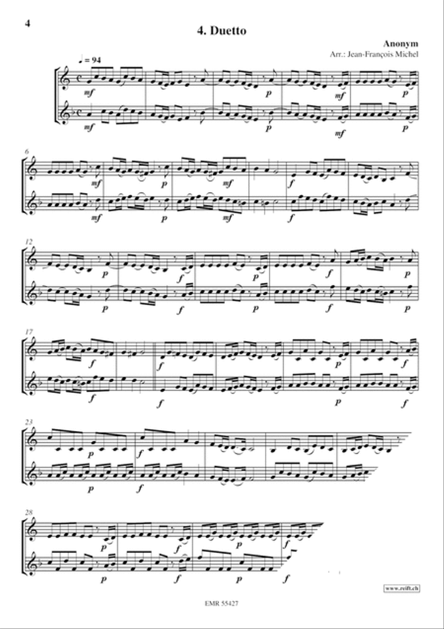 Duet Album Vol. 4 Score scores gallery preview page 6