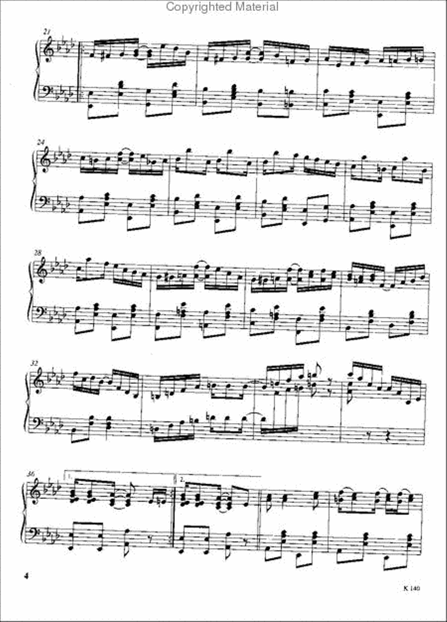 Ragtimes Piano Solo scores gallery preview page 3