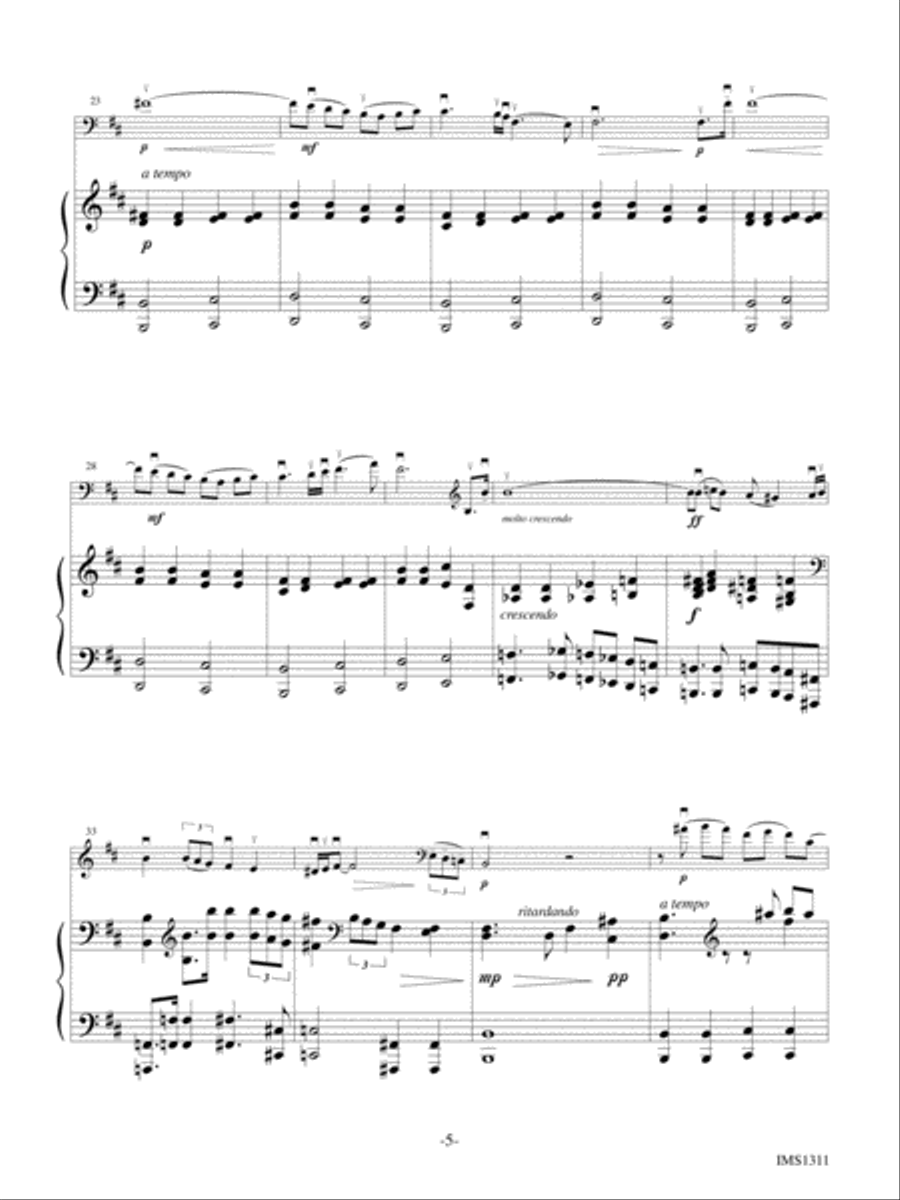 Larghetto Piano Accompaniment scores gallery preview page 5