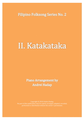 Katakataka - arranged for Piano Solo