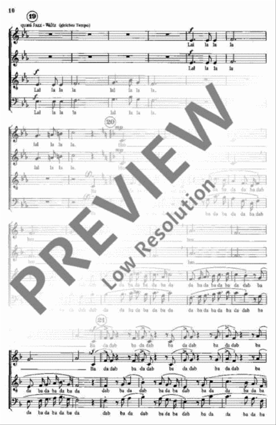 Frühlingslieder-Potpourri 4-Part scores gallery preview page 11