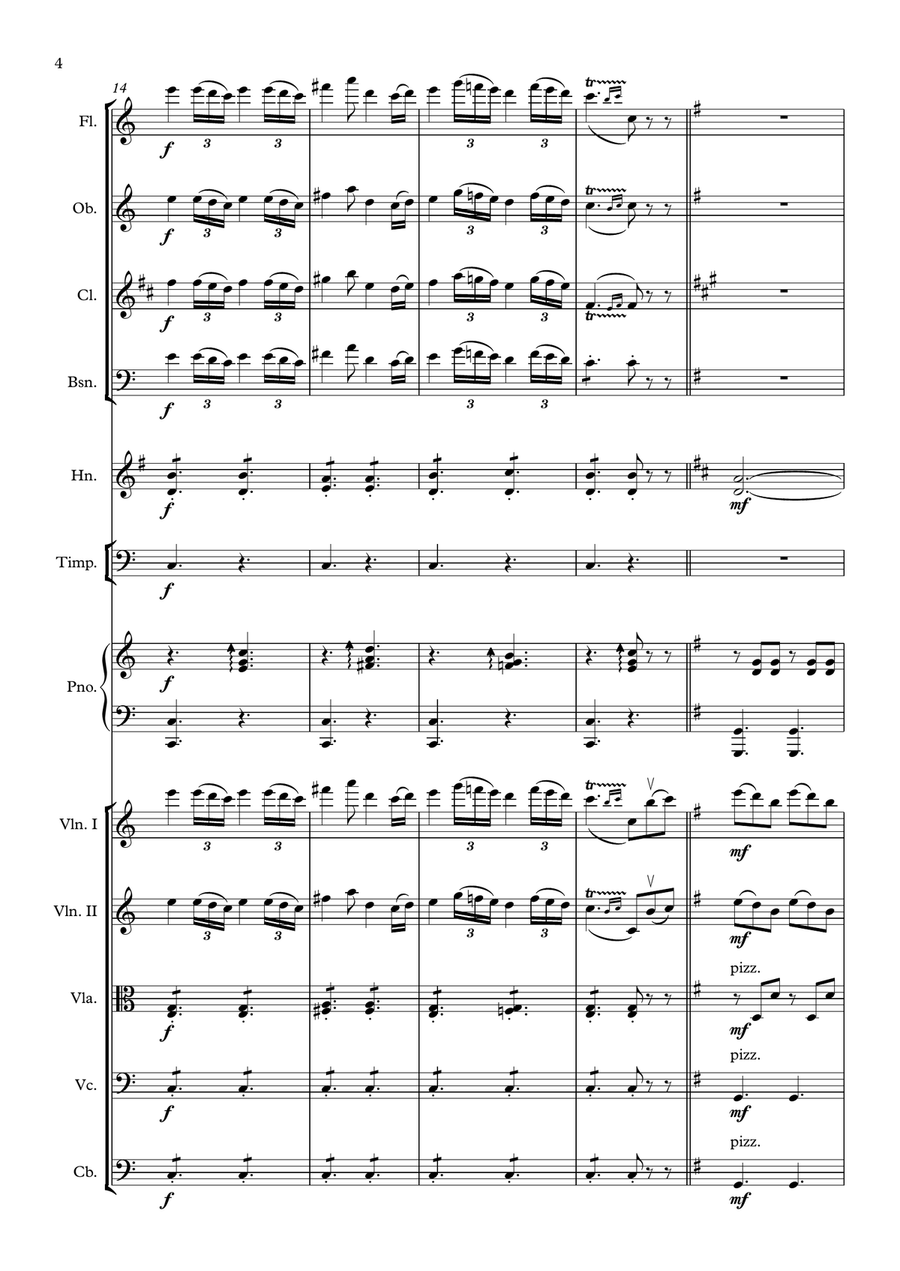 Flames of Paris Flames of Paris Chamber Orchestra scores gallery preview page 5