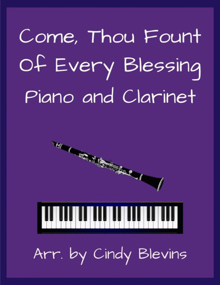Come, Thou Fount of Every Blessing, for Piano and Clarinet image number null