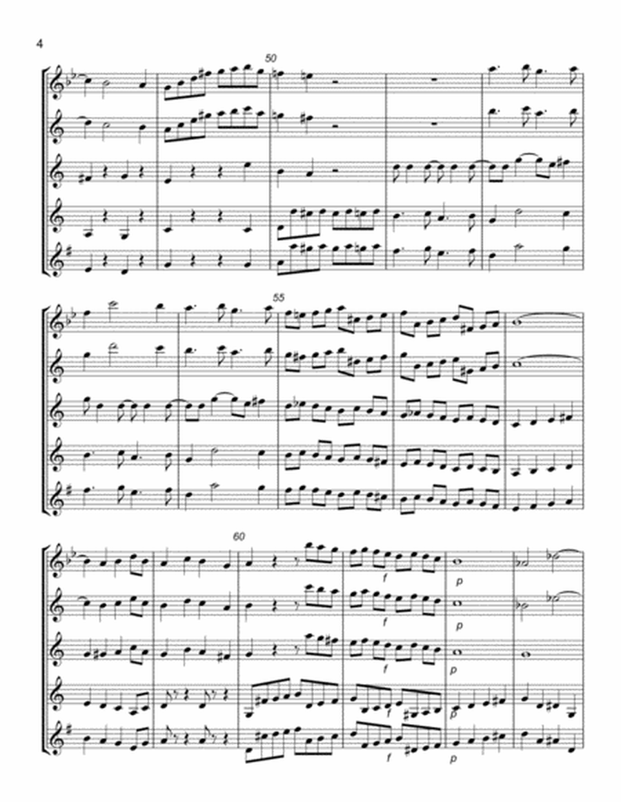Bb clarinet trio - 1st movement