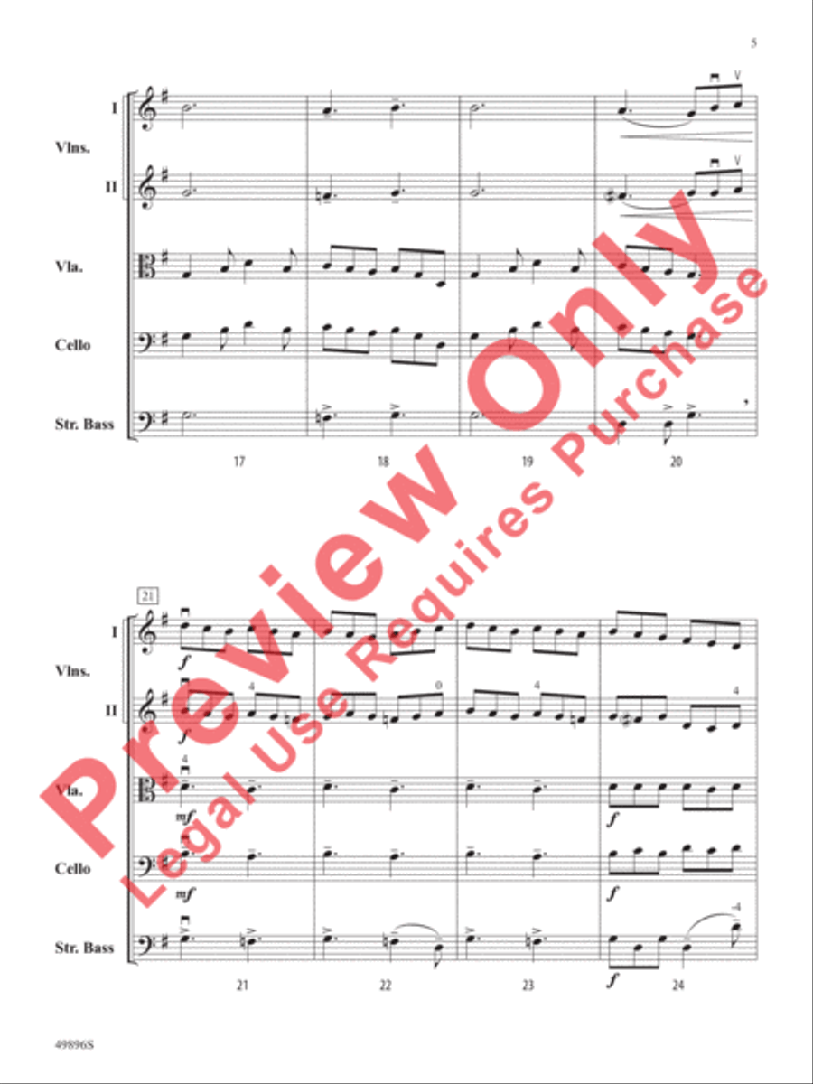 Patty's Reel Patty's Reel String Orchestra scores gallery preview page 6