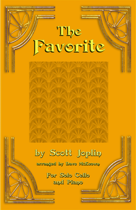 Book cover for The Favorite for solo Cello and Piano