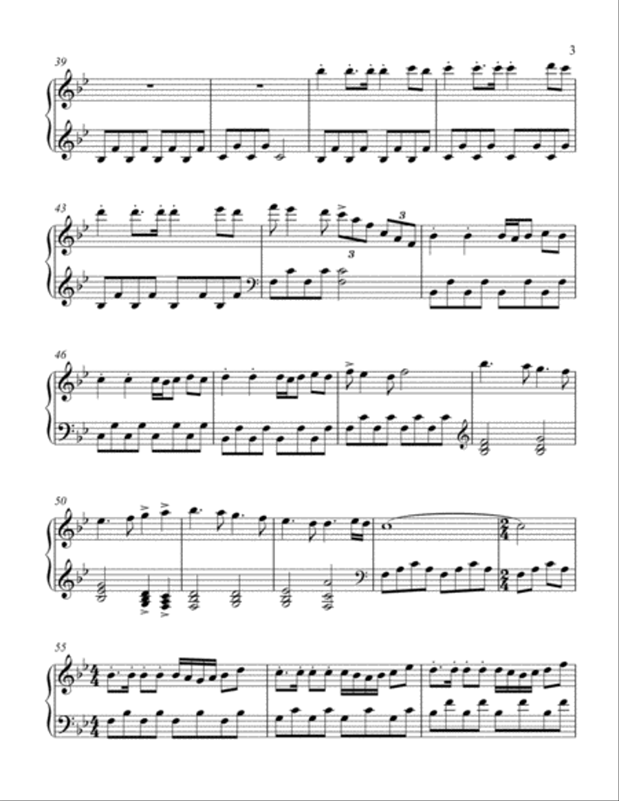 THE PATH WE CHOOSE--A Gift of Choice Piano Solo scores gallery preview page 3