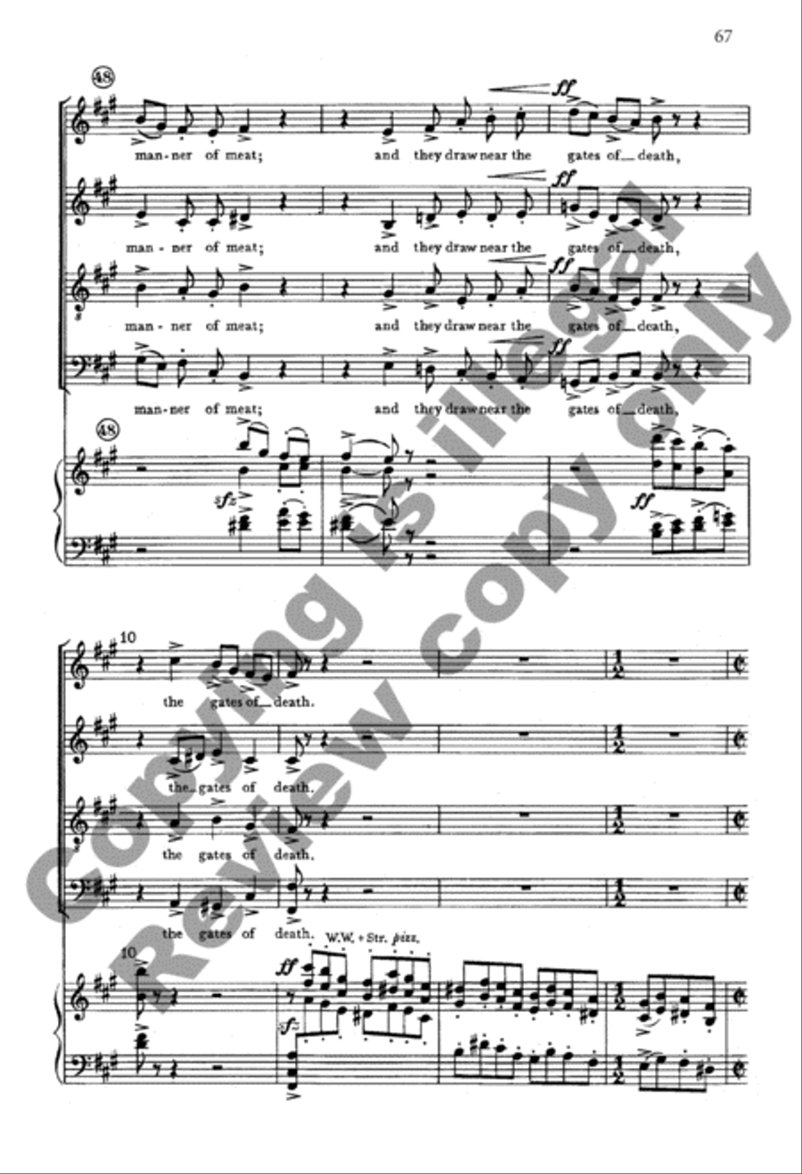 A Psalm Of Thanksgiving A Psalm Of Thanksgiving 4-Part scores gallery preview page 43