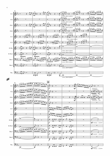 Divertimento No.1 in Eb major “Eine Kleine Tyne Musik”- symphonic wind image number null
