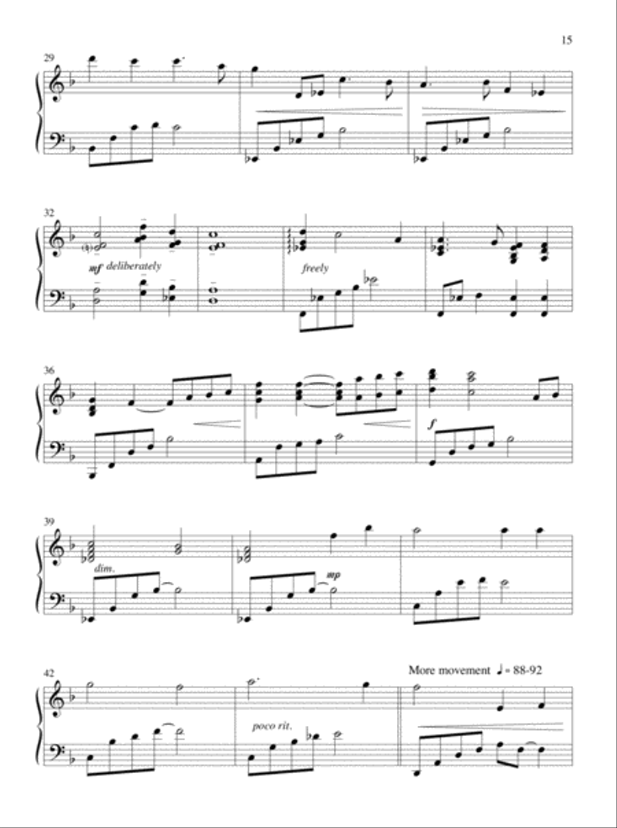 Ivory Inspirations Piano Solo scores gallery preview page 9