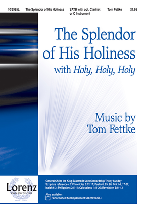 Book cover for The Splendor of His Holiness