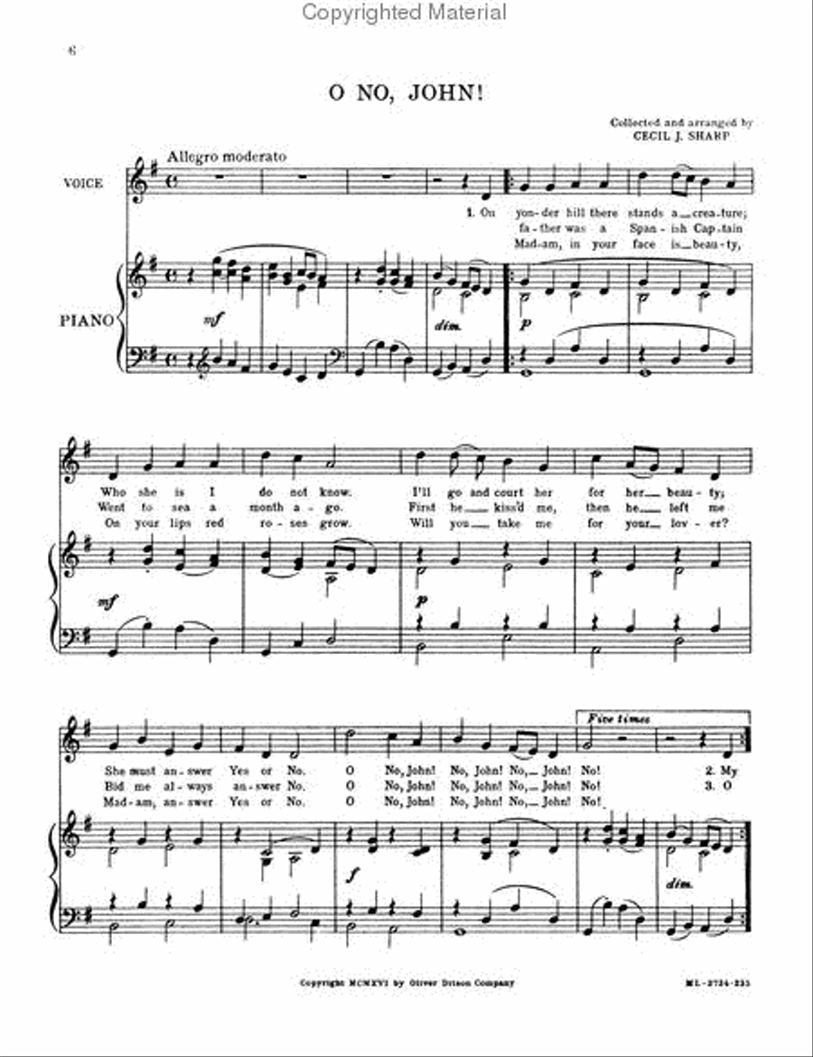Art Songs for School and Studio Chamber Music scores gallery preview page 3