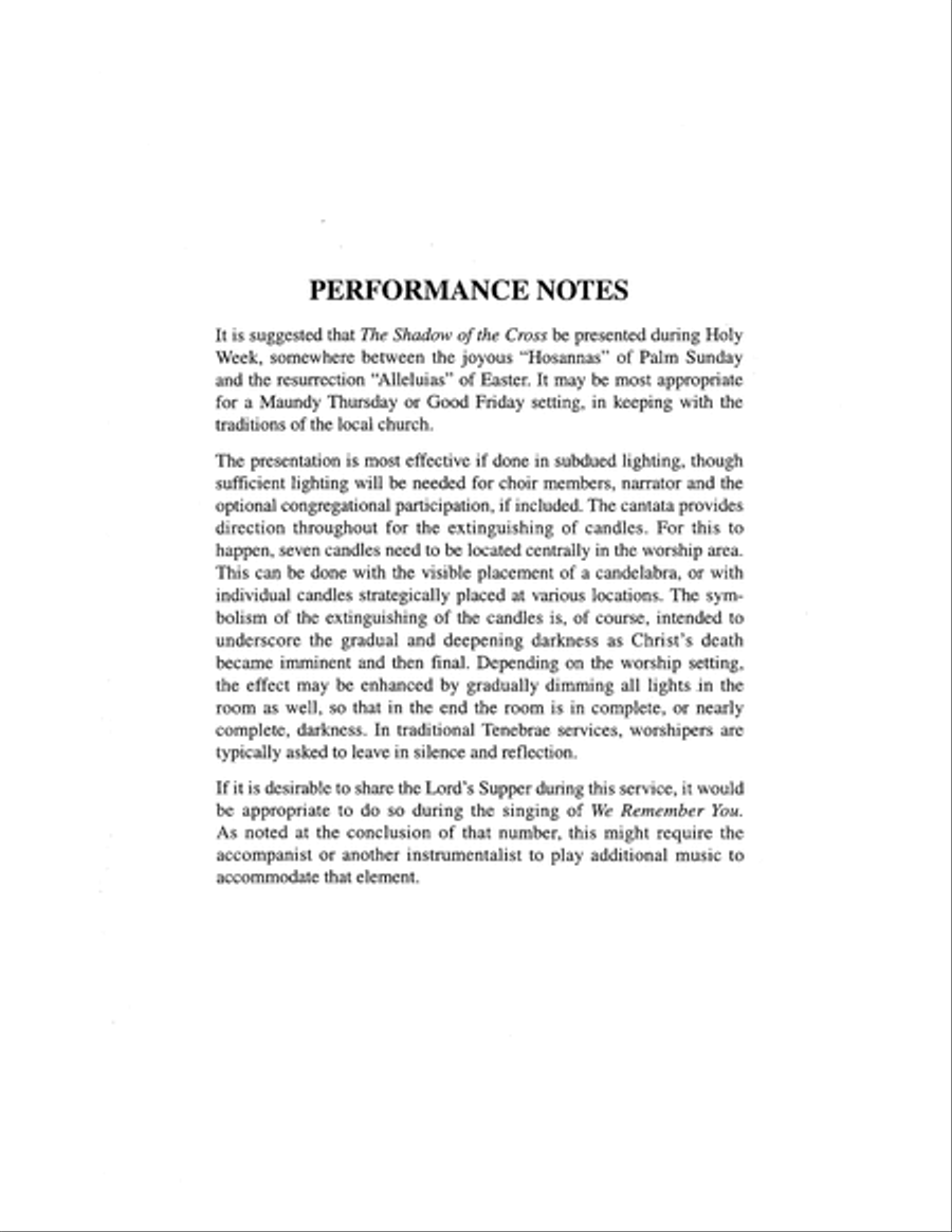Shadow of the Cross Choir scores gallery preview page 5