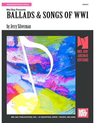 Book cover for Ballads & Songs of WWI