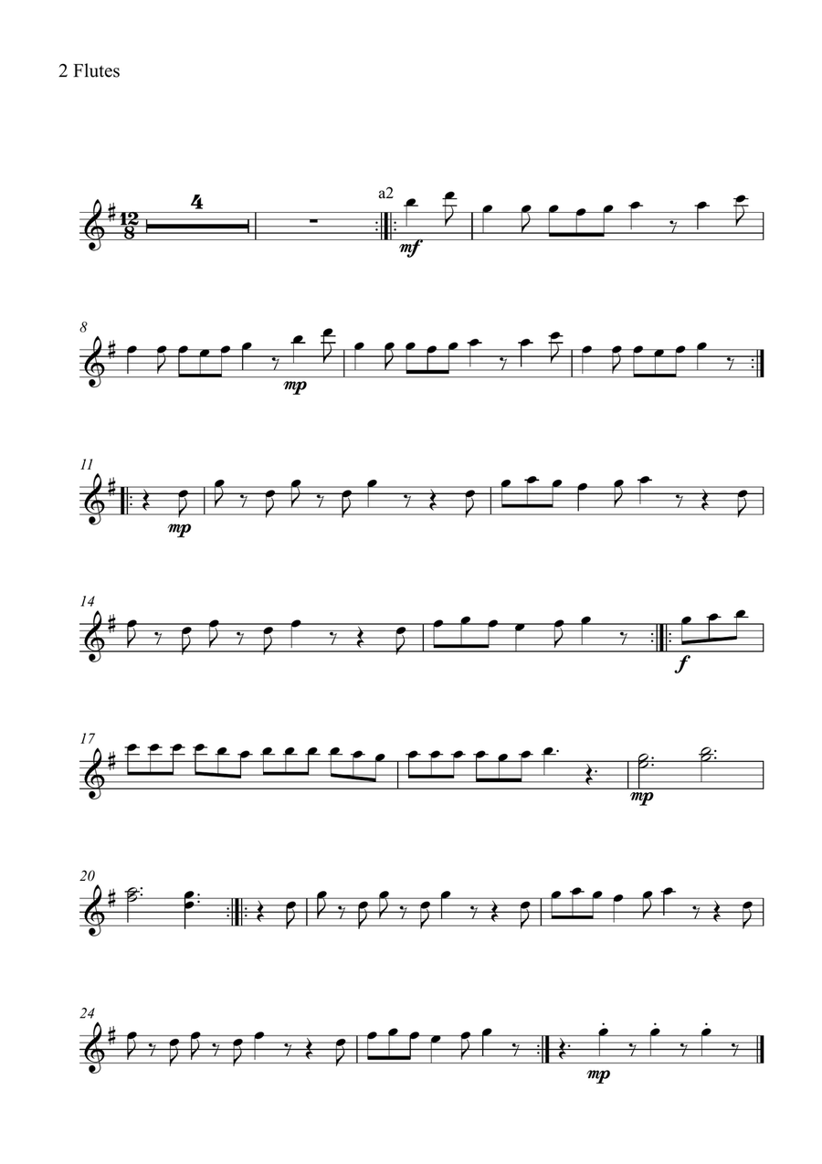 La Raspa Full Orchestra scores gallery preview page 4