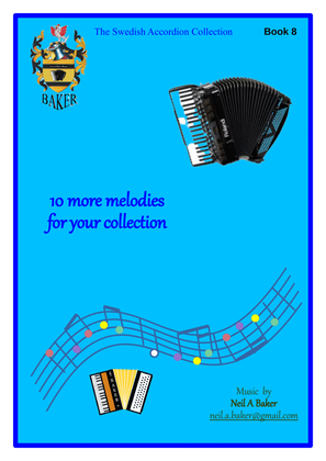 Book cover for The Swedish Accordion Collection Book 8