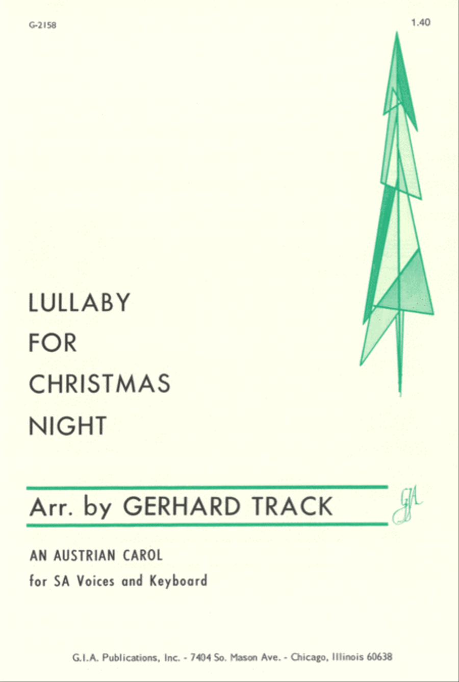 Lullaby for Christmas Night SA scores gallery preview page 1