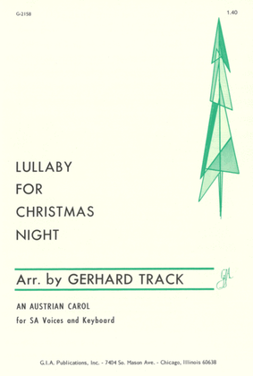 Book cover for Lullaby for Christmas Night