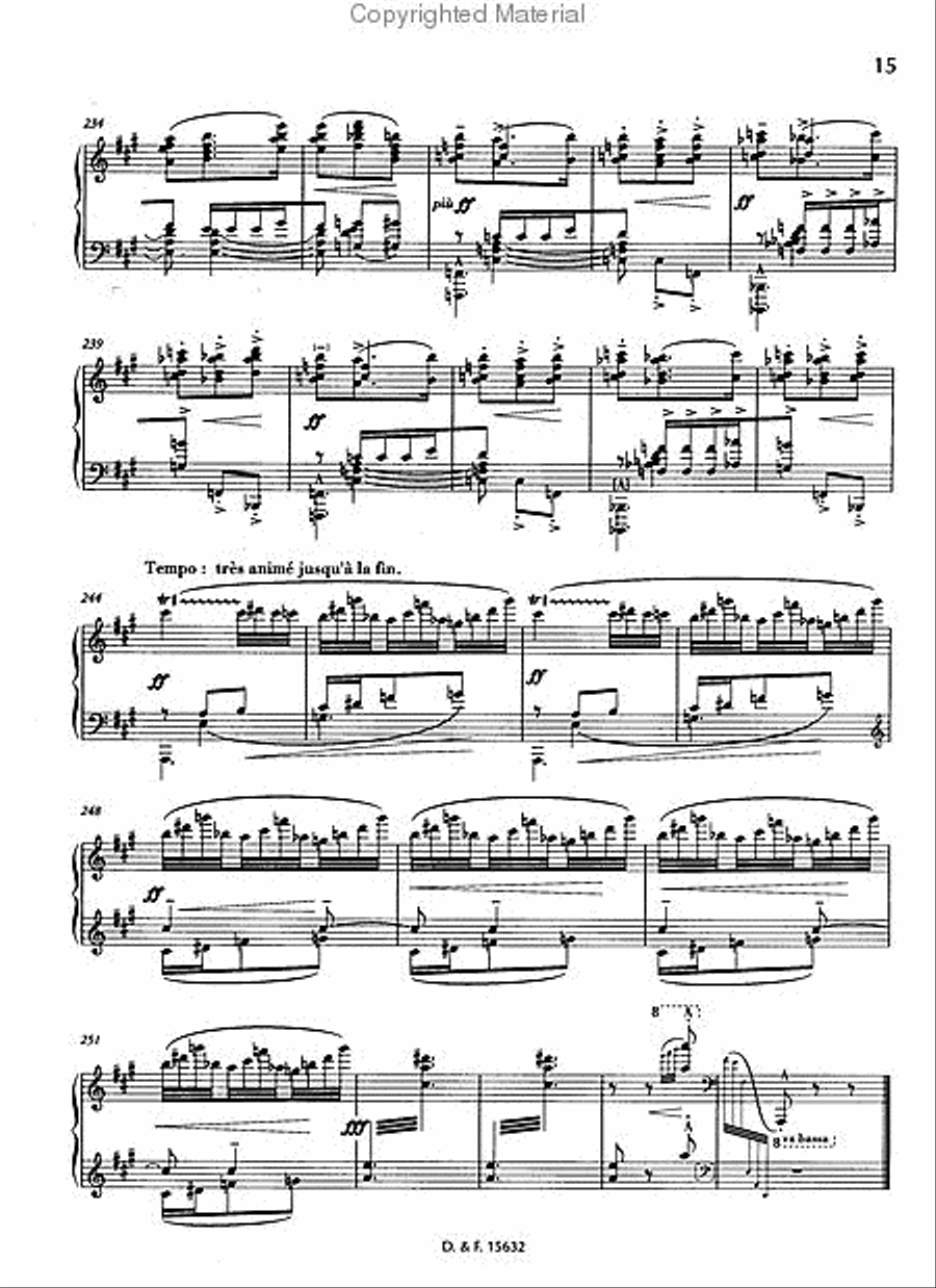 L'Isle Joyeuse Piano Solo scores gallery preview page 5