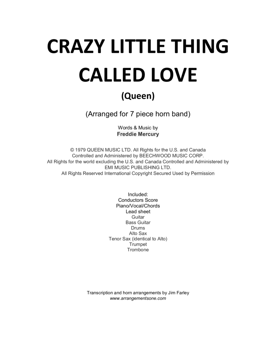 Crazy Little Thing Called Love image number null