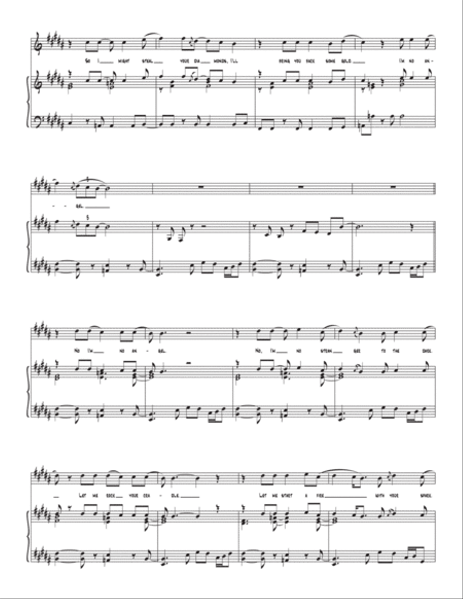 I'm No Angel Voice scores gallery preview page 3
