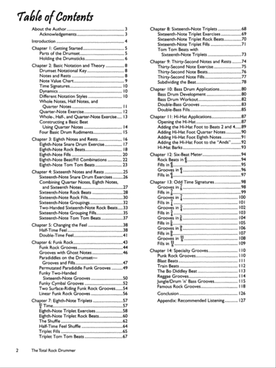 The Total Rock Drummer Drum Set scores gallery preview page 4