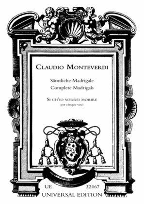 Book cover for Si Ch'Io Vorrei, Chorus
