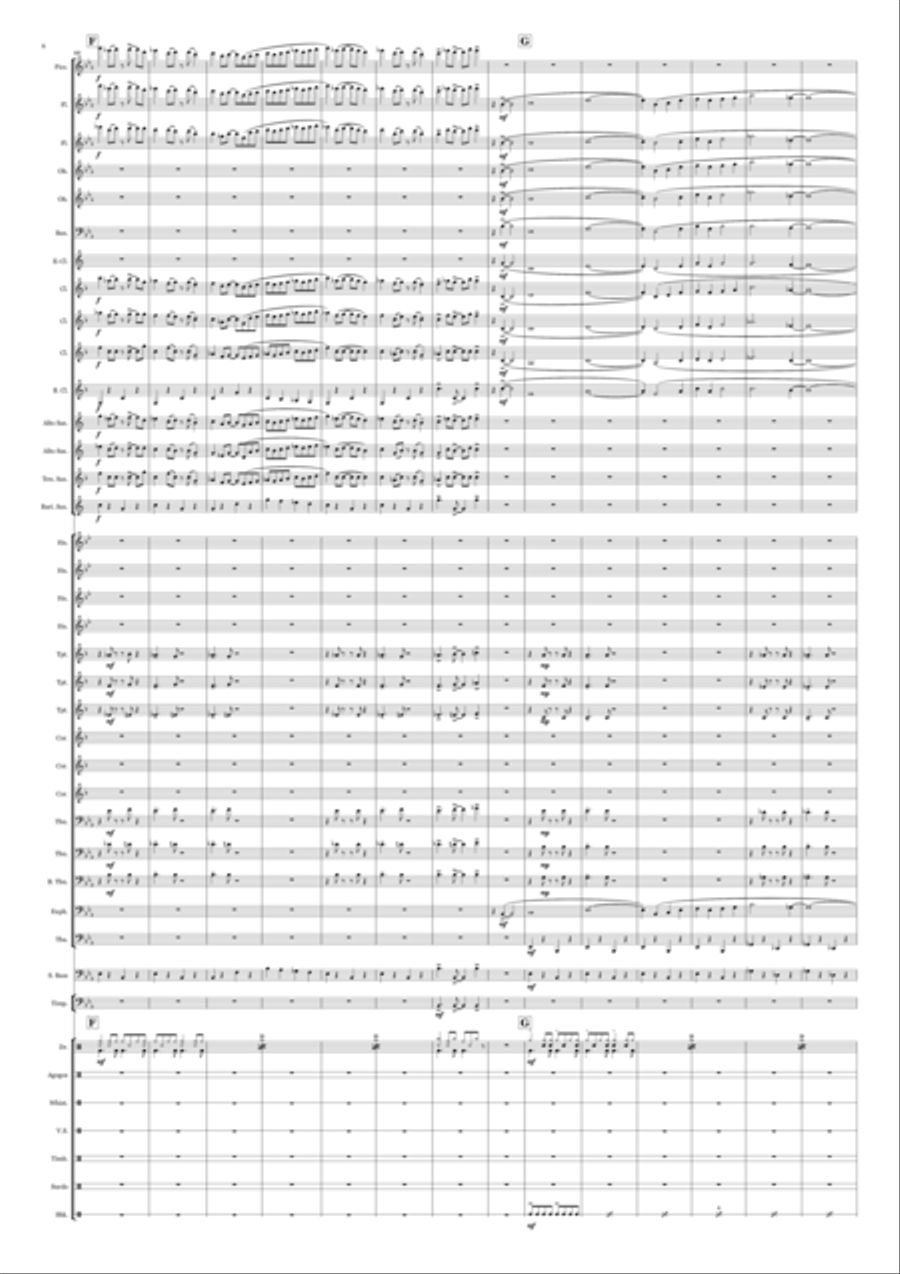 Samba Pequeña Concert Band scores gallery preview page 6