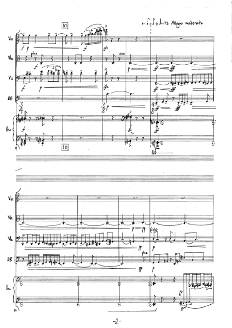 Ãtudes-tableaux Book II Ãtudes-tableaux Book II Piano Quintet scores gallery preview page 4