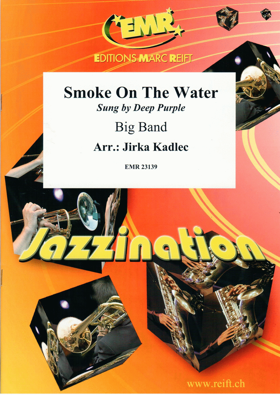 Smoke On The Water Smoke On The Water Big Band scores gallery preview page 1