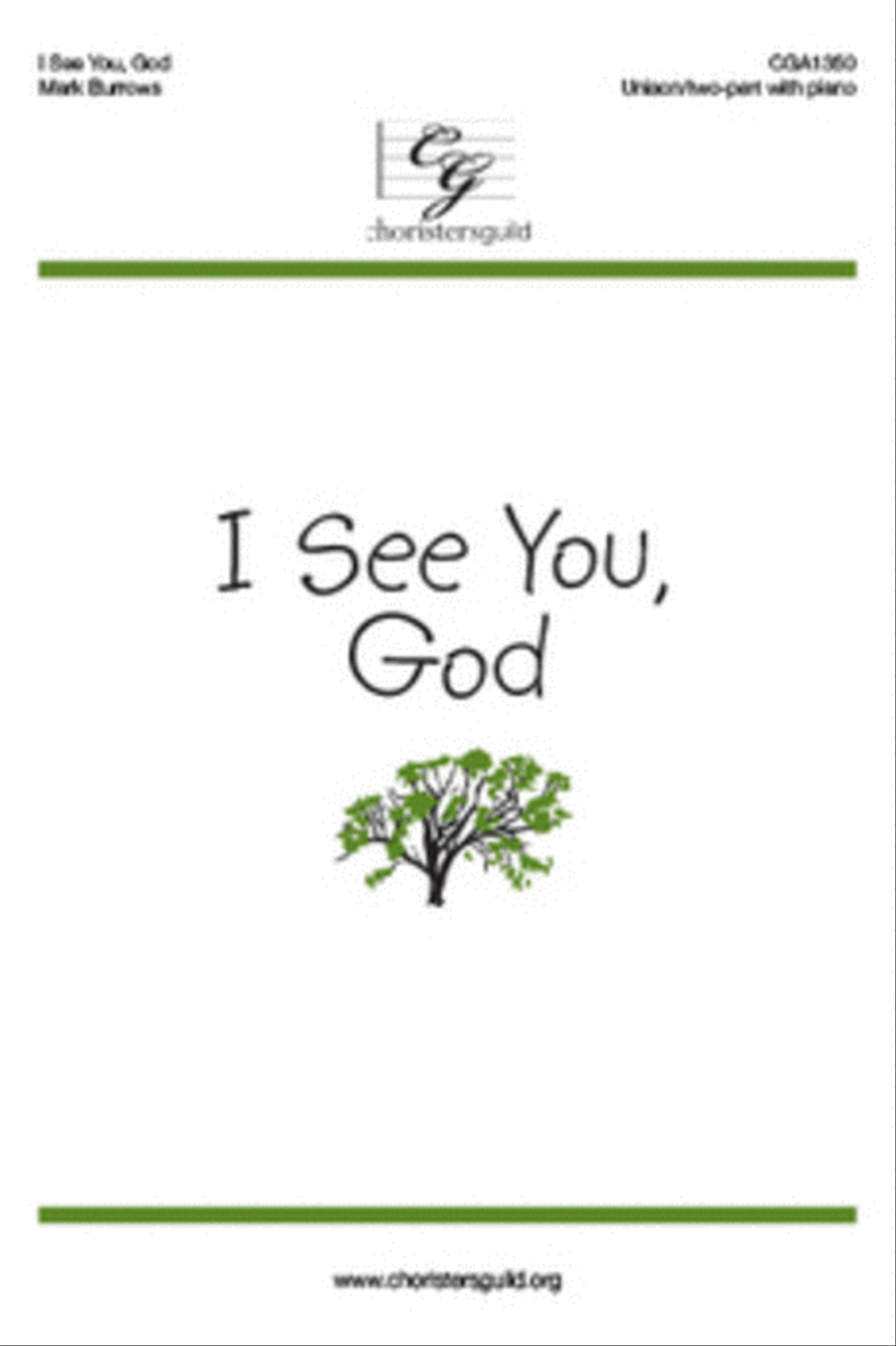 I See You, God 2-Part scores gallery preview page 1