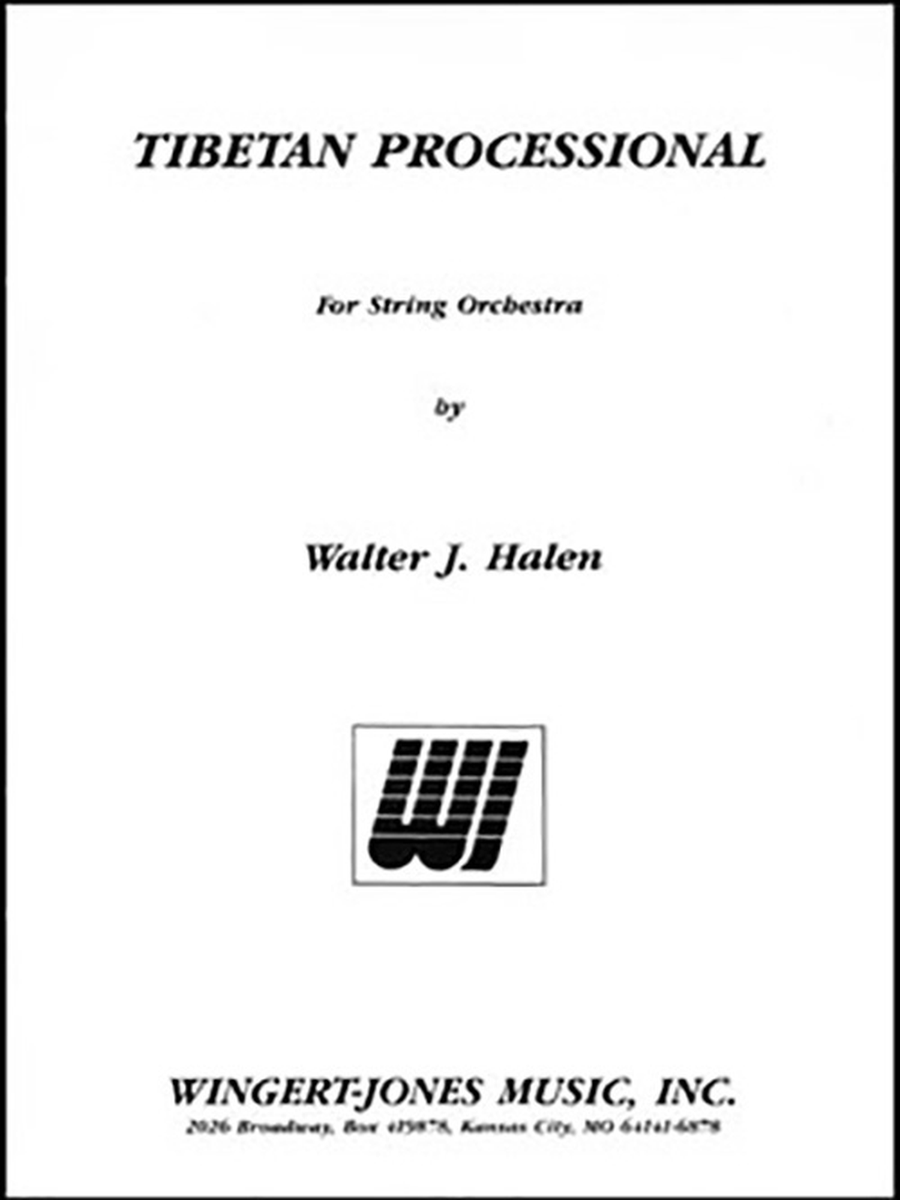 Tibetan Processional (Score) String Orchestra scores gallery preview page 1