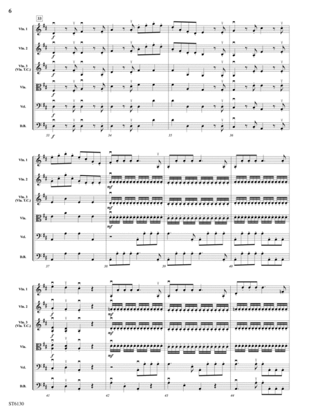 Suite from Don Juan: Score