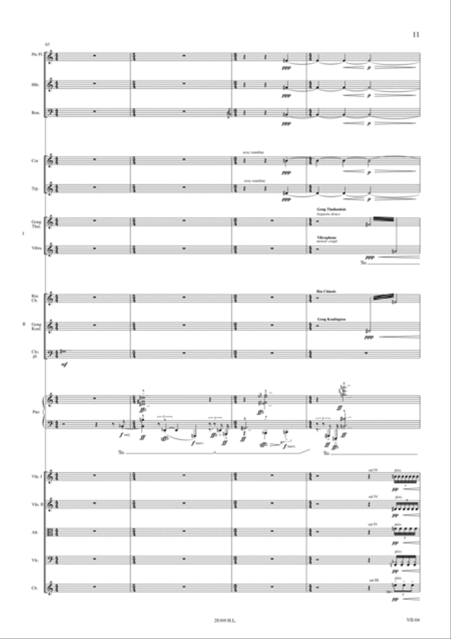 L'Origine Du Monde Orchestra scores gallery preview page 3