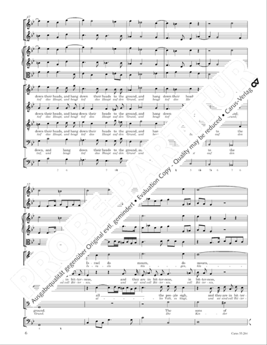 Israel in Egypt - Part I Israel in Egypt - Part I 4-Part scores gallery preview page 18