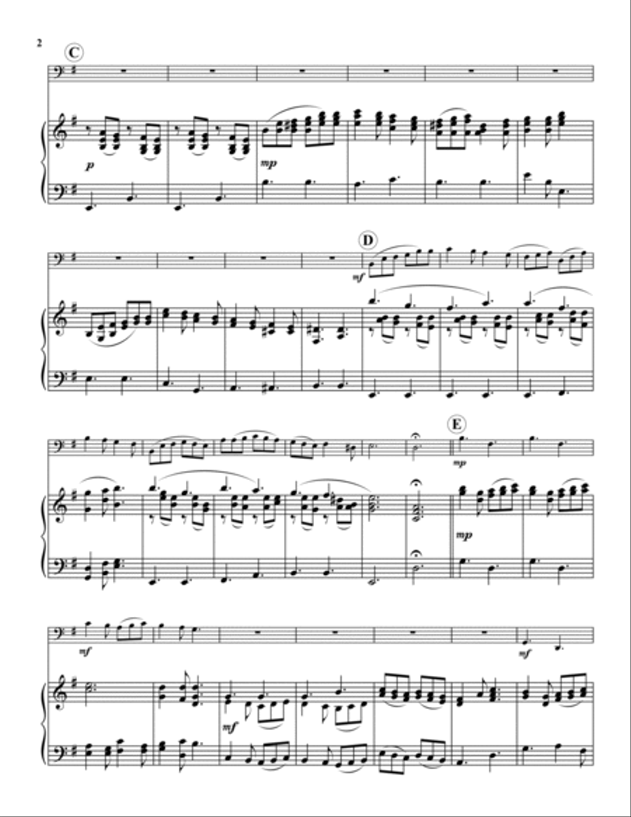 Serenade Bassoon Solo scores gallery preview page 2