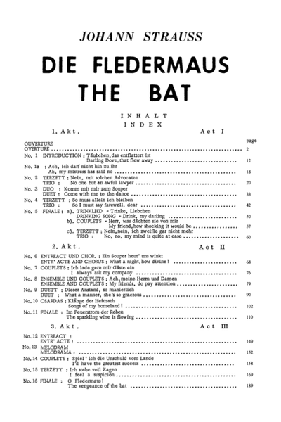 Die Fledermaus (The Bat)