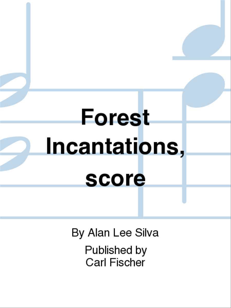 Forest Incantations Forest Incantations String Orchestra scores gallery preview page 1