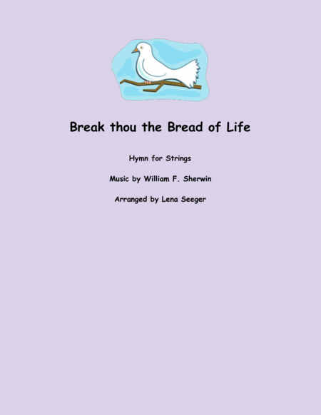 Break Thou the Bread of Life (String Orchestra) image number null