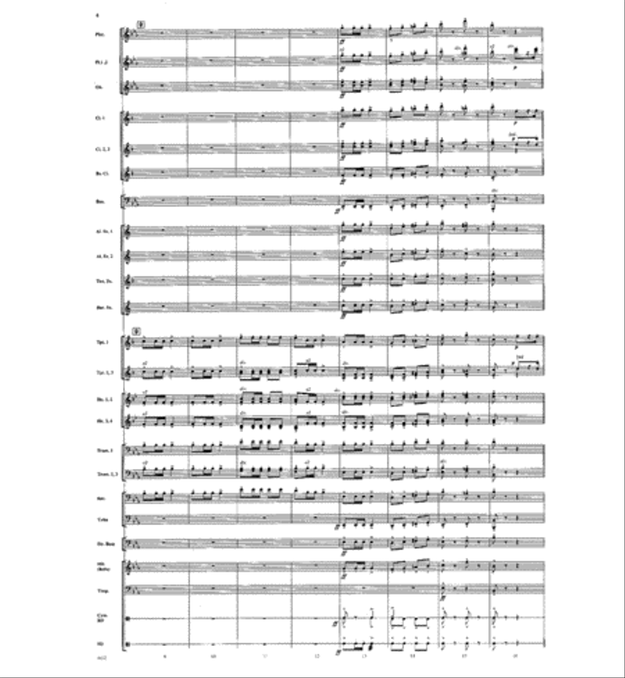 Under the Double Eagle Concert Band scores gallery preview page 3