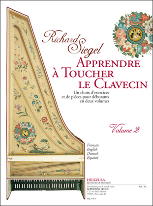 Book cover for Apprendre A Toucher Le Clavecin (methode) Exercices Et Pieces Pour Debutants