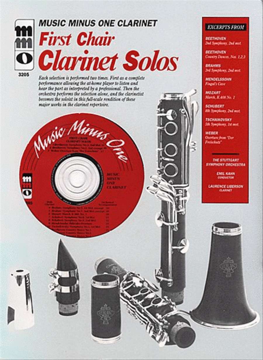 First Chair Clarinet Solos - Orchestral Excerpts Clarinet Solo scores gallery preview page 1