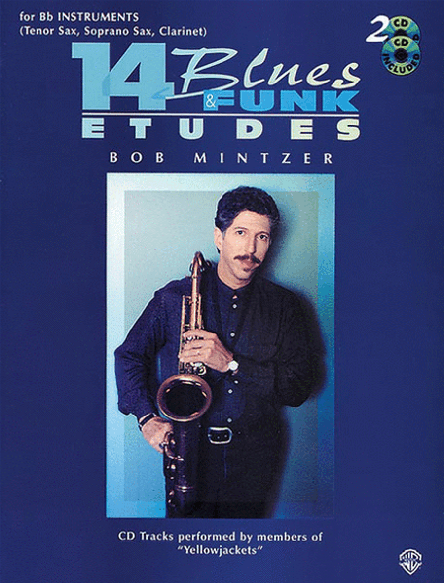 14 Blues & Funk Etudes Clarinet scores gallery preview page 1