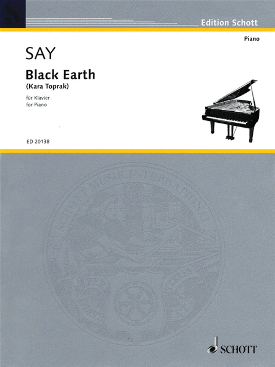 Black Earth (Kara Toprak) Piano Solo - Sheet Music
