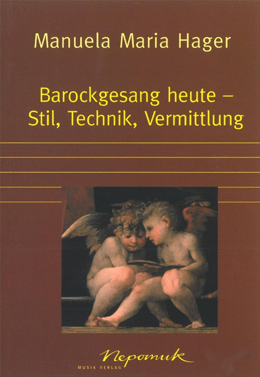Barockgesang heute Collection / Songbook scores gallery preview page 1