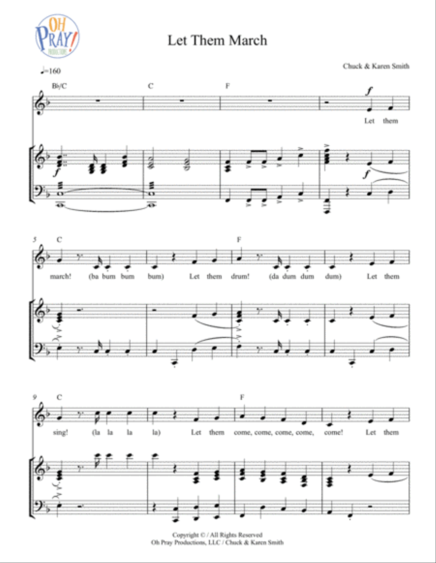 Let Them March Voice scores gallery preview page 2