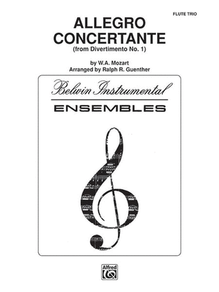 Book cover for Allegro Concertante (from Divertimo No. 1)